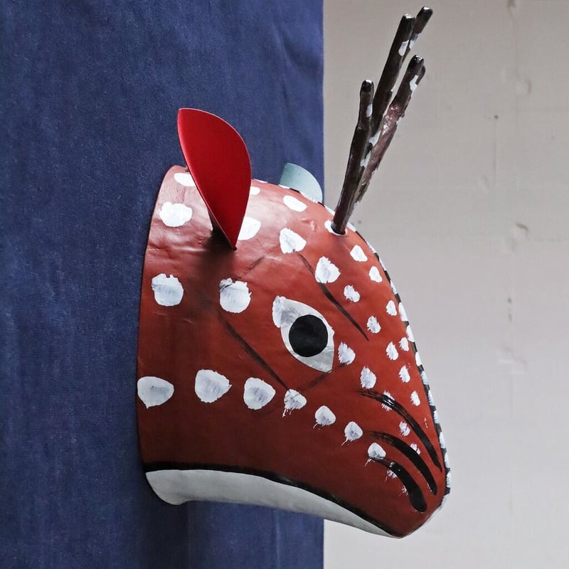 鹿面 大 （愛媛 宇和島の郷土玩具） | MARKUS