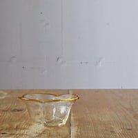 垣内 信哉　四花弁小鉢　口巻茶