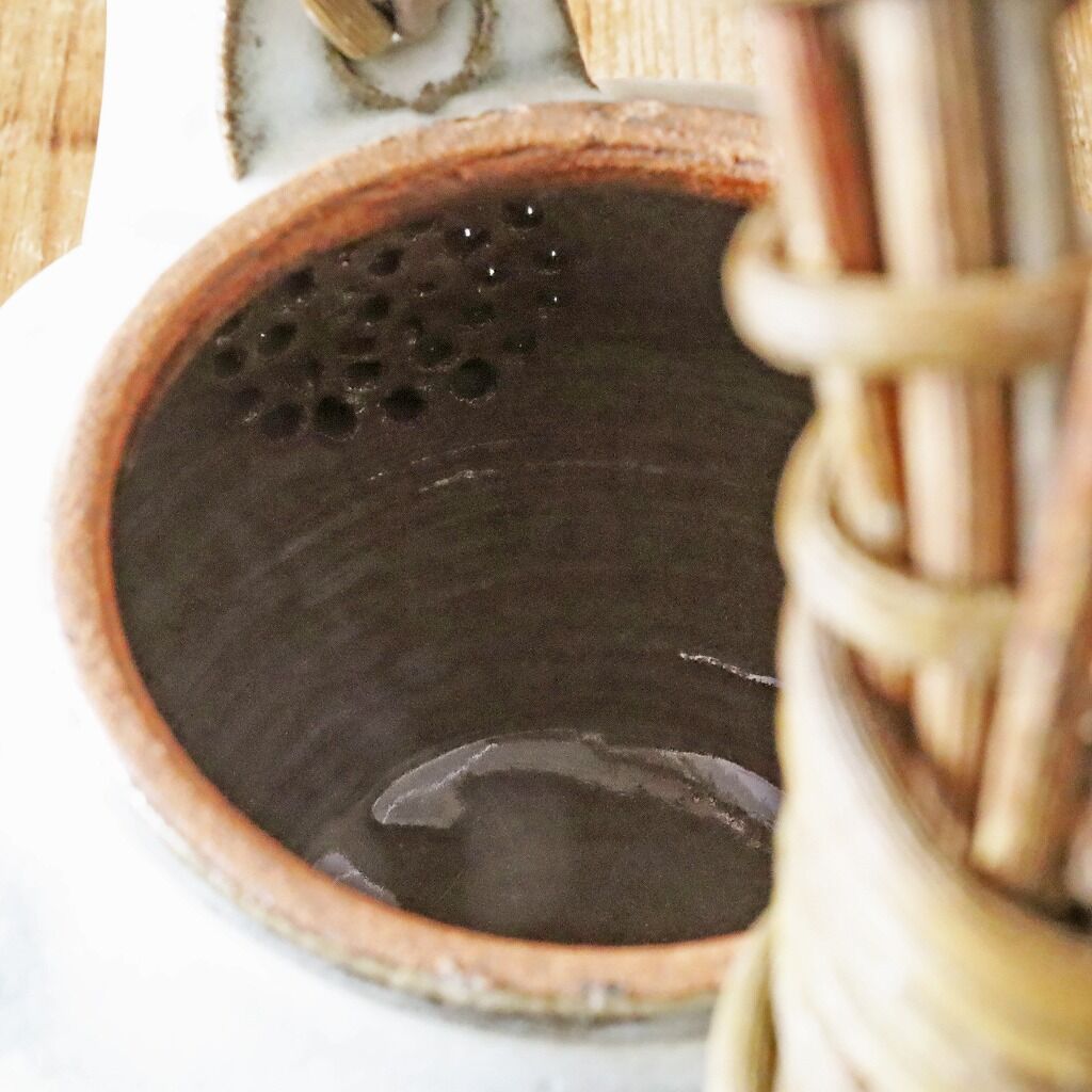 唐 黄道窯 黒釉白斑水注 湯瓶 土瓶 湯沸 唐物 木製箱付★時代物★希少品 楽天市場】伊賀焼：灰釉土瓶蒸・杉本寿樹《土瓶蒸：300ml》 : 和