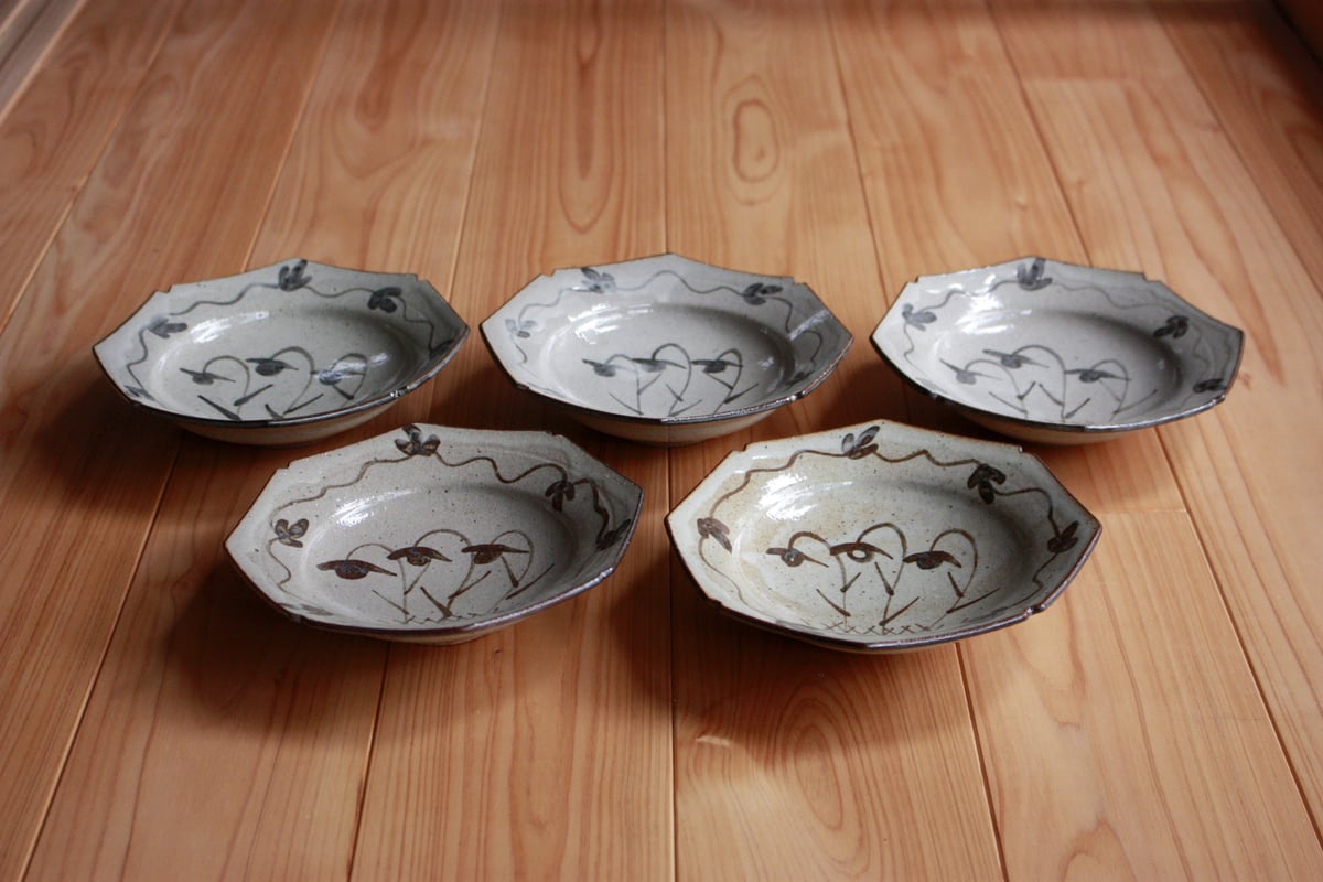 中里太郎右衛門窯 絵唐津銘々皿 (D-4) | 中里太郎右衛門窯【公式通販