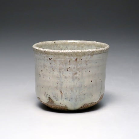 十四代 中里太郎右衛門作 斑唐津 皮鯨 ぐい呑 共箱 略歴