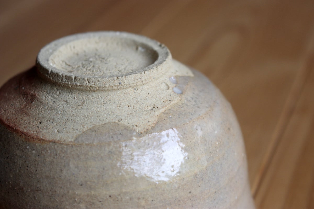 茶道具　唐津茶碗　中里右衛門 中里太郎右衛門窯 作 絵唐津茶碗(皮鯨) – ギャラリー一番館