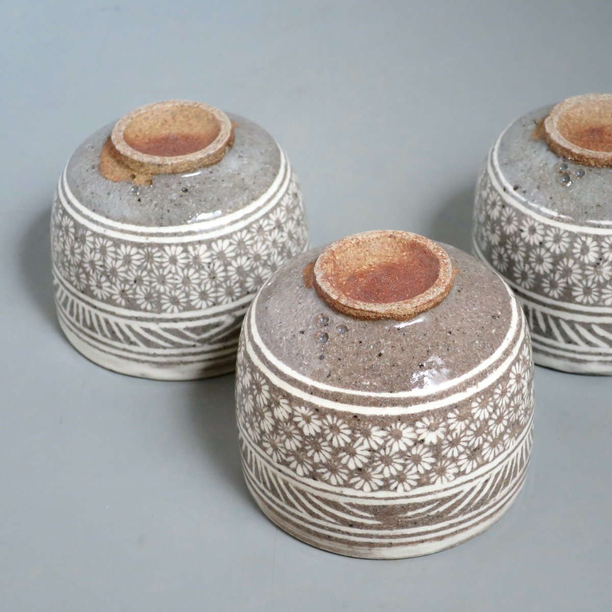 唐津焼  ぐい呑 三島唐津ぐい呑 (C-24) | 中里太郎右衛門窯【公式通販】 ONLINE