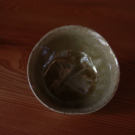 中里太郎右衛門窯　黄唐津向付　(E-11)
