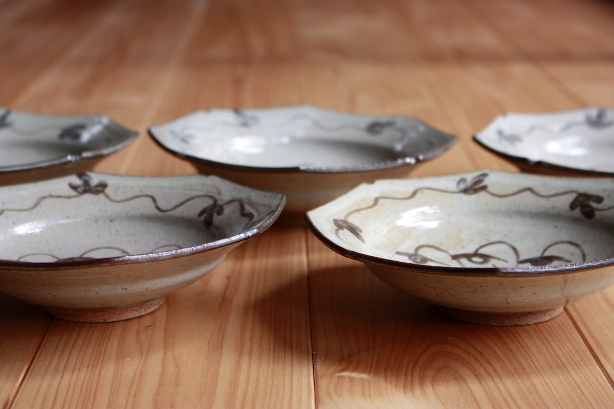 中里太郎右衛門窯 絵唐津銘々皿 (D-4) | 中里太郎右衛門窯【公式通販