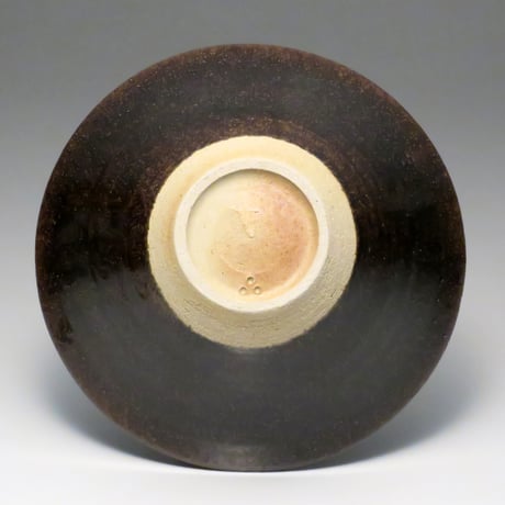 中里太郎右衛門窯　唐津麺鉢(黒唐津・大) (T-2)