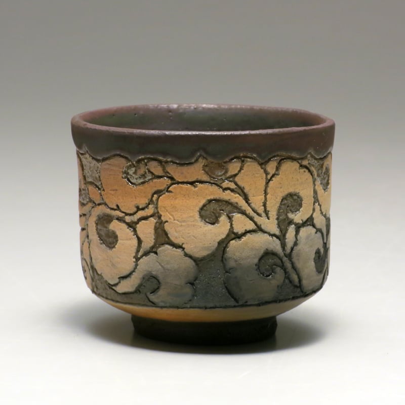 値下げ】【時代】 斑唐津 抹茶碗 中里宗家 椎乃峰窯 【真作保証