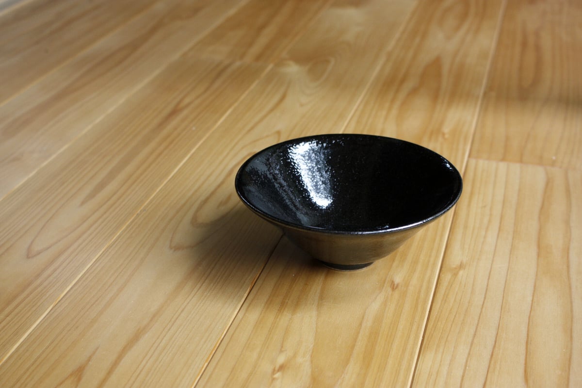中里太郎右衛門窯 黒唐津碗 (1客) (G-5) | 中里太郎右衛門窯【公式通販