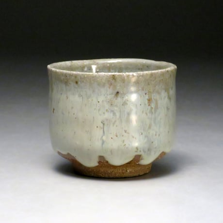 徳澤守俊　斑唐津茶碗　唐津焼　中里太郎右衛門 徳澤守俊斑唐津茶碗唐津焼中里太郎右衛門