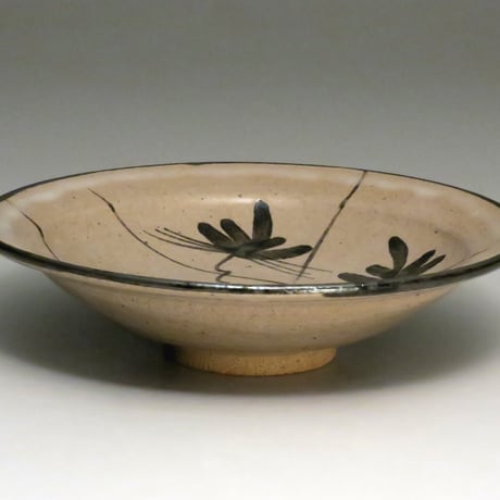 中里太郎右衛門窯　絵唐津皿 (A-7)　松