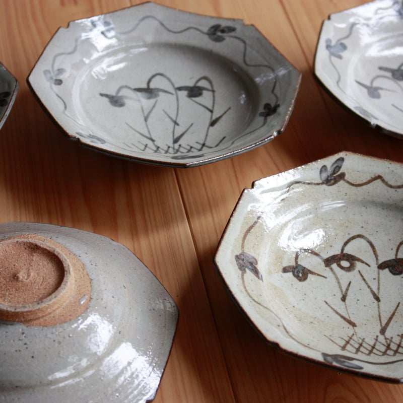 中里太郎右衛門窯 絵唐津銘々皿 (D-4) | 中里太郎右衛門窯【公式通販