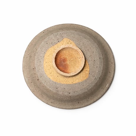 中里太郎右衛門窯　絵唐津皿 (D-30)　松