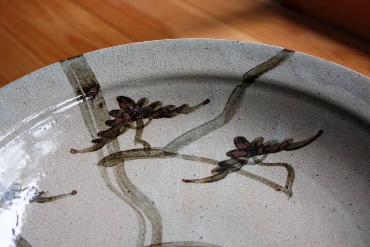唐津焼 中里太郎右衛門窯 絵唐津皿 直径25cm 大皿  美品 中里太郎右衛門窯 絵唐津皿 唐津焼 直径25cm 大皿 美品 - メルカリ