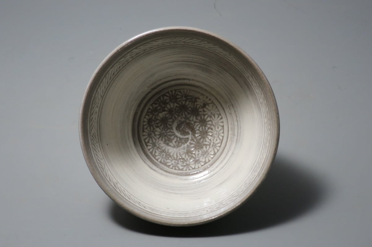 中里太郎右衛門窯 唐津三島飯碗 (G-3) | 中里太郎右衛門窯【公式通販
