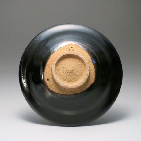 中里太郎右衛門窯　黒唐津銘々皿 (D-7)