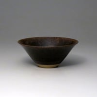 中里太郎右衛門窯　唐津麺鉢(黒唐津・大) (T-2)