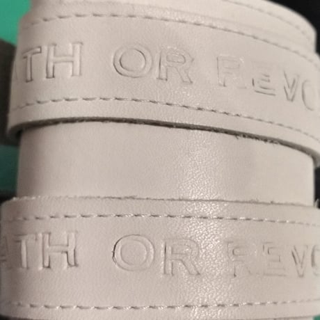 DEATH OR REVOLT刻印/wrist band OW