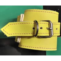 Johnny Rotten Model/WRIST BAND yellow×pinkstitch