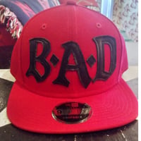 BIG AUDIO DYNAMITE /B・A・D cap new era 9fifty red×black