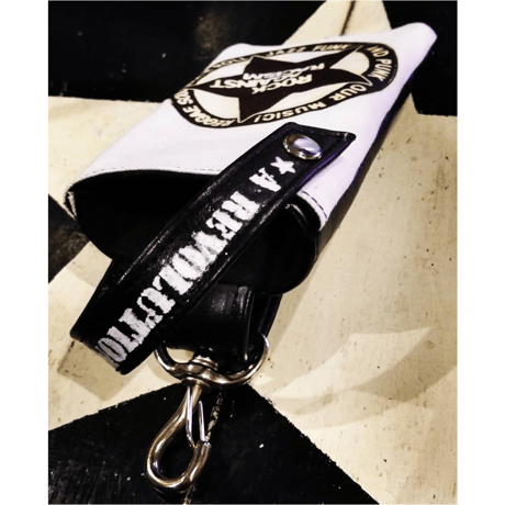 ROCK AGAINST RACISM/mobileholder SILVER PARTS