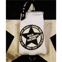 ROCK AGAINST RACISM/mobileholder GOLD PARTS