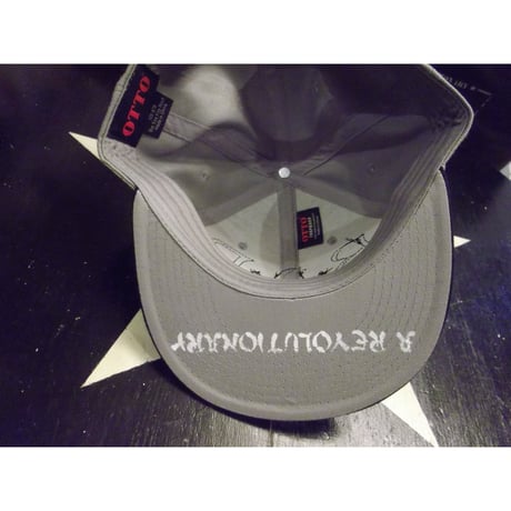 BIG AUDIO DYNAMITE /B・A・D flat visor cap/GREY×BLACK