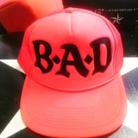 BIG AUDIO DYNAMITE /B・A・D cap/RED×BLACK
