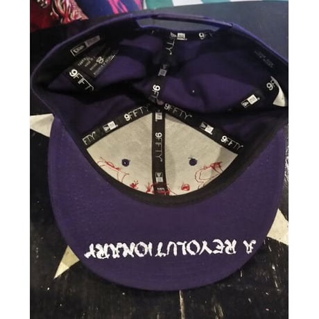 BIG AUDIO DYNAMITE /B・A・D cap new era 9fifty purple×red