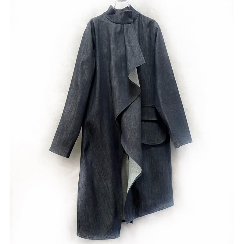 ALAIA♡ アシンメトリー デニムコート デニムアシメコート | Arnev