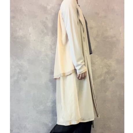 バックチュールカーディガン