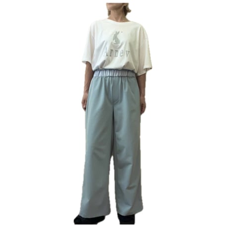 サテン切替パンツ