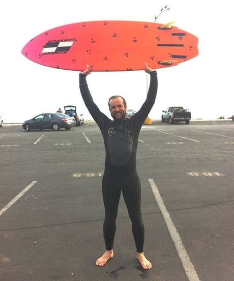 6'2"  BLASTER  "Stella" Air brushed & Hand shaped by Peter Schroff