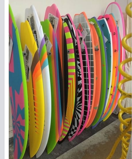 5'4" Circa 80's HIGH PERFORMANCE  "Jody" Air brushed & Hand shaped by Peter Schroff