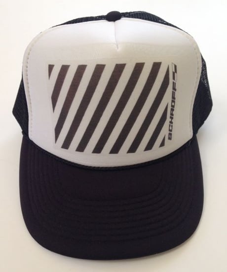 TRUCKER mesh CAP "SLASH" (Black)