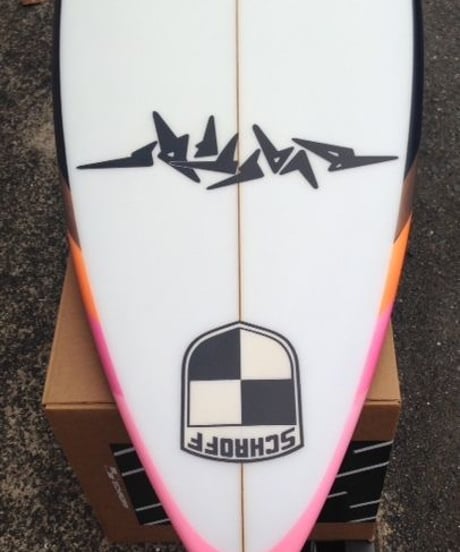 6'2"  BLASTER  "Stella" Air brushed & Hand shaped by Peter Schroff