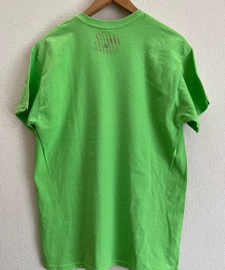 STENCILED "DORA" TEE (Kiwi)M