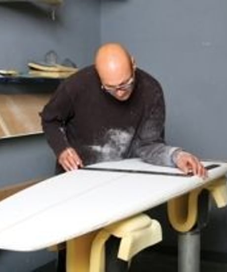 6'4" The Performer  "Pam" Air brushed design ＆ Hand shaped by Peter Schroff