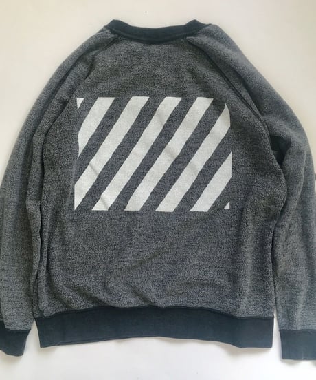 Vintage raglan 80's sweat shirts Dark gray