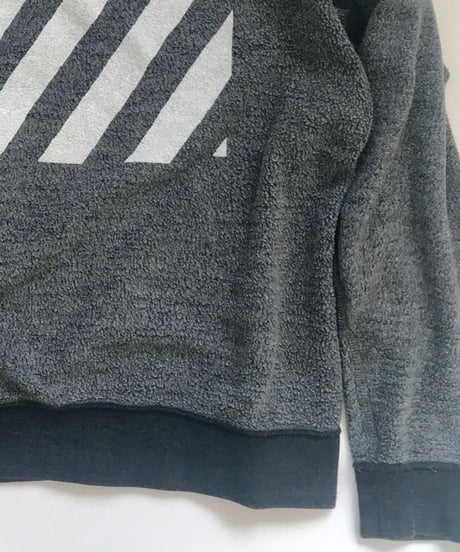 Vintage raglan 80's sweat shirts Dark gray