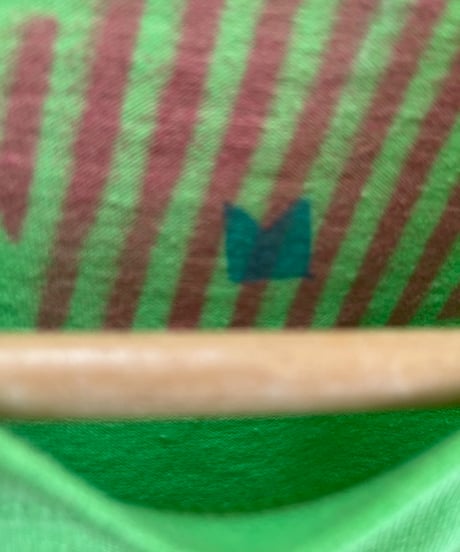 STENCILED "DORA" TEE (Kiwi)M