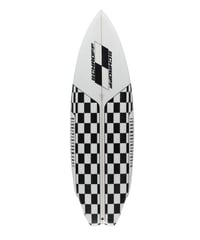 5'4" HIGH  PERFORMANCE  "TAMMA"  Air brushed & Hand shaped by Peter Schroff