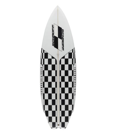 5'4" HIGH  PERFORMANCE  "TAMMA"  Air brushed & Hand shaped by Peter Schroff
