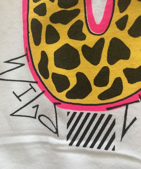80's reprint "Wild Thing" printed Tee shirts