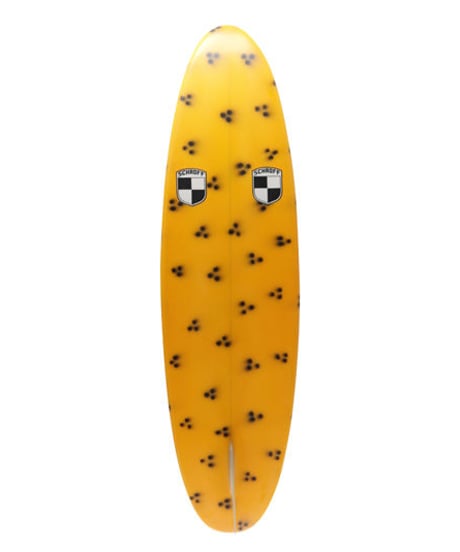 6'8"   The Performer  "Mary Lou" Air brushed & Hand shaped by Peter Schroff