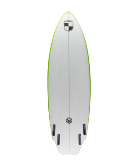 5'11"  HIGH  PERFORMANCE  "Iren" Air brushed & Hand shaped by Peter Schroff