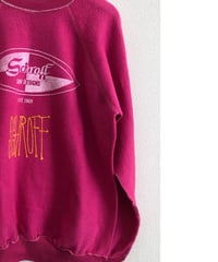 VINTAGE RAGLAN SWEAT SHIRTS                      Baby Pink