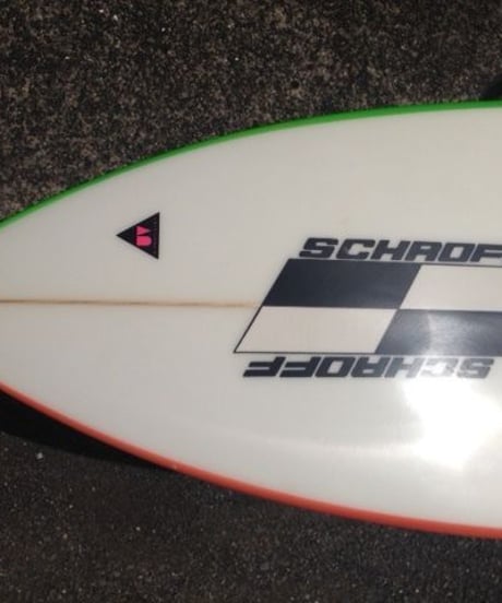 6'2" Circa 80's  HIGH  PERFORMANCE  "Tommy" Air brushed & Hand shaped by Peter Schroff