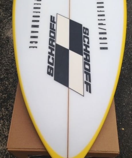 5'6"  HIGH  PERFORMANCE   "Shelly" Air brushed & Hand shaped by Peter Schroff