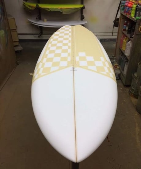 5'11'' HIGH  PERFORMANCE  "Debbie"  Air brushed & Hand shaped by Peter Schroff
