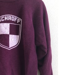 VINTAGE RAGLAN SWEAT SHIRTS  Plum